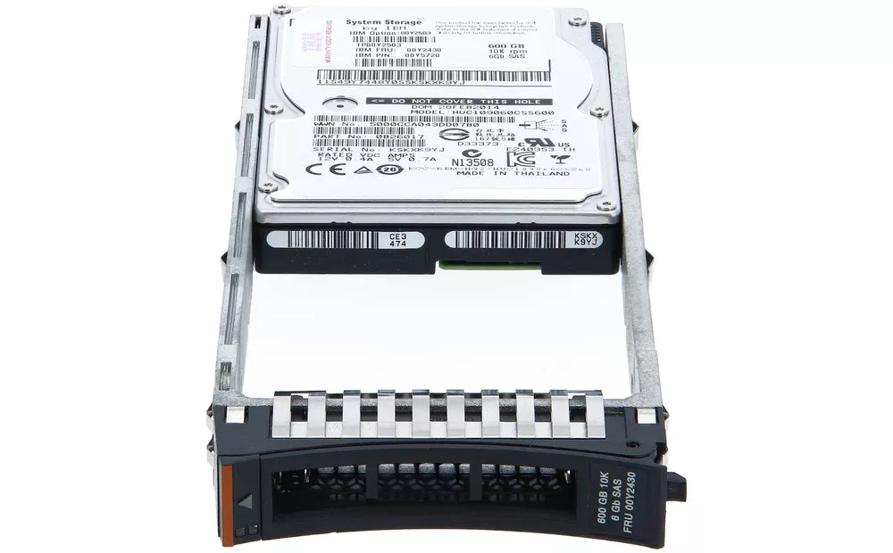 New IBM 00Y2430 00Y2503 Storagewize 600GB 10K 6GB SAS 2.5" Hard drive