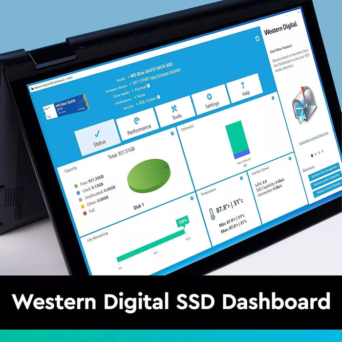 New Western Digital 1TB WD Blue SA510 SATA Internal Solid State Drive SSD - LaptopParts.ca