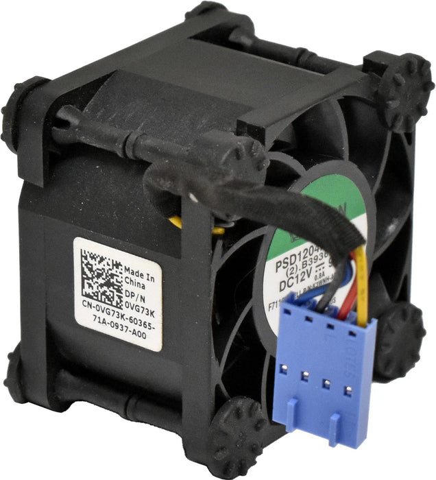 New Genuine Dell PowerEdge R220 R230 Server Cooling Fan VG73K 40mm Dual-Rotor Blower