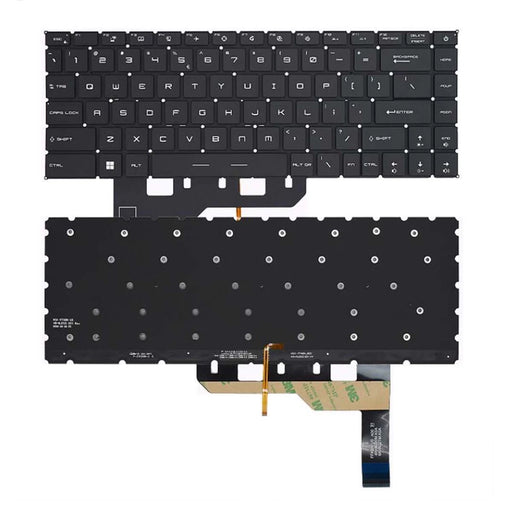 New MSI Modern 14 15 MS-14D3 14D2 14D1 MS-14DK MS-1551 Backlit US English Keyboard - LaptopParts.ca