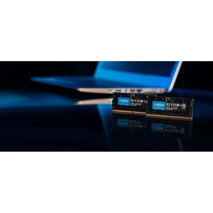 New Crucial 32GB Kit 2 x 16GB 262-Pin DDR5 SODIMM 4800 PC5 38400