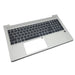 New HP ProBook 650 655 G8 Palmrest Backlit Keyboard Silver 15.6 in M49545-001 - LaptopParts.ca