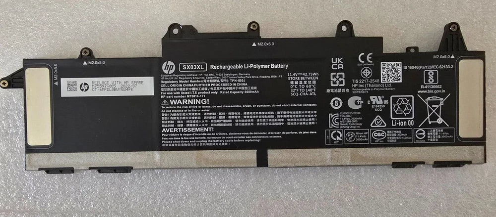 New Genuine HP ProBook X360 435 G7 G8 Battery HSTNN-DB9S L78125-005 SX03XL