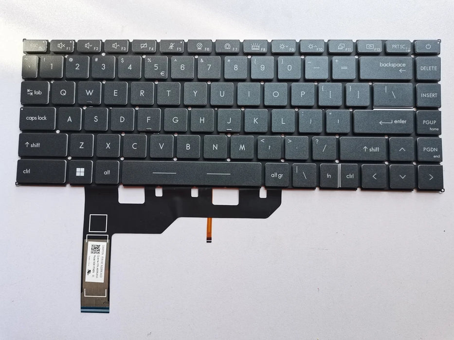 New MSI Creator Z16 Z16-A11U MS-1571 Z16 A11UE A11UET MS1571 US English Backlit Keyboard - LaptopParts.ca