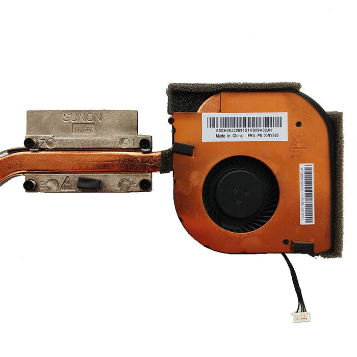 New Genuine Lenovo ThinkPad P50 P51 CPU Fan with Heatsink FRU 00NY520 00NY521 - LaptopParts.ca