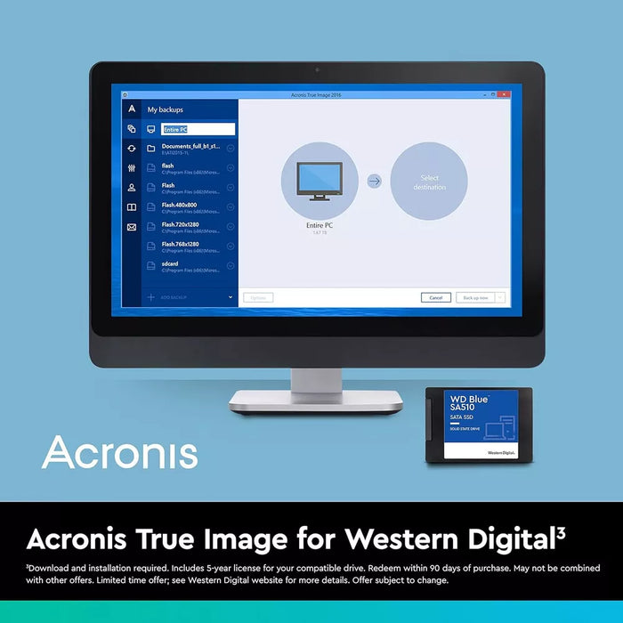 New Western Digital 1TB WD Blue SA510 SATA Internal Solid State Drive SSD - LaptopParts.ca