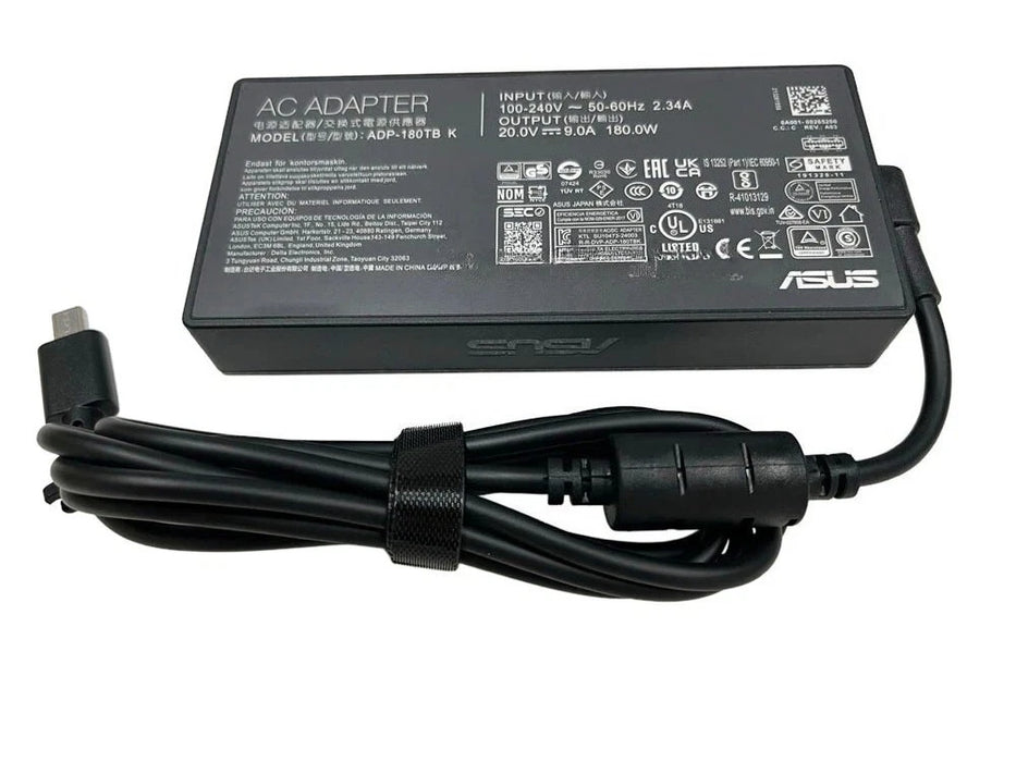 New Genuine Asus ROG Zephyrus G14 180W Mini Micro USB AC Adapter Charger ADP-180TB K A22-180P1A