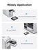 New Orico 2.5 to 3.5 inch Hard Drive Adapter Enclosure 6Gbps SSD HDD Mounting Bracket - LaptopParts.ca