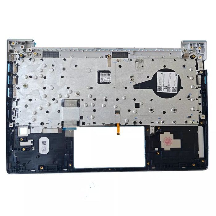 New HP Probook 440 445 G9 Silver Palmrest With Backlit US Keyboard N01287-001 - LaptopParts.ca