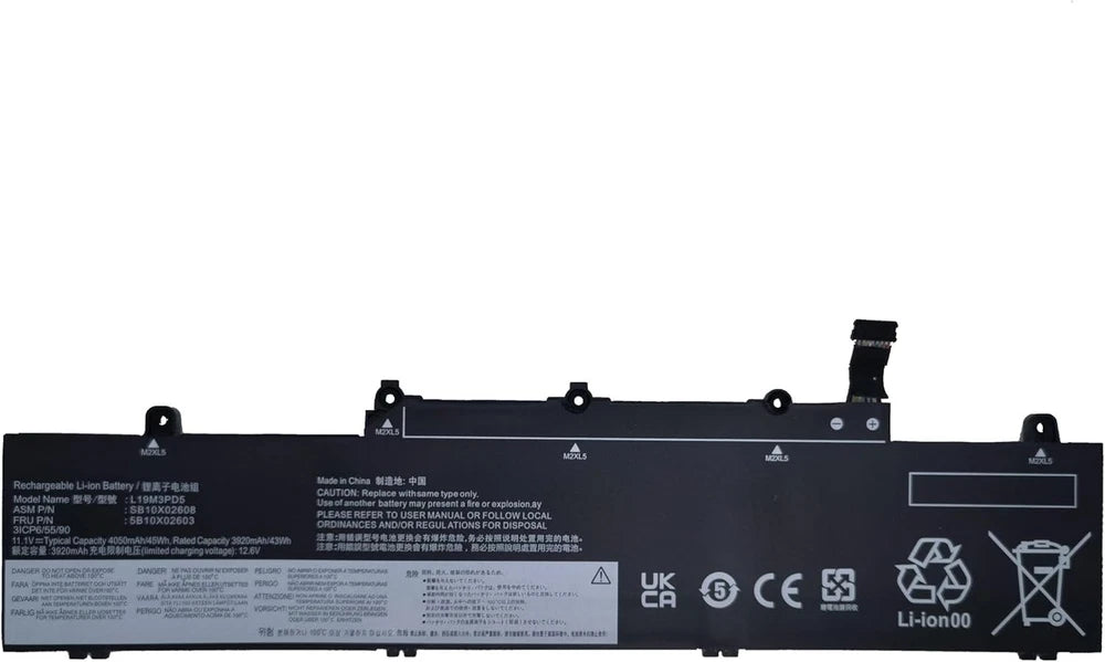 New Compatible Lenovo E14 E15 Gen 2 45Wh Battery L19L3PD5 L20L3PD4 L19M3PD5 L20M3PD4 SB10X02605