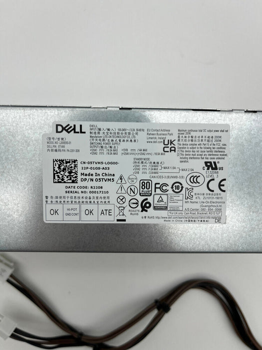 New Dell Optiplex 3080 5080 7080 SFF 200W Power Supply L200EBS-00 AC200EBS-01 HU200EBS-01 H200EBS-01 - LaptopParts.ca