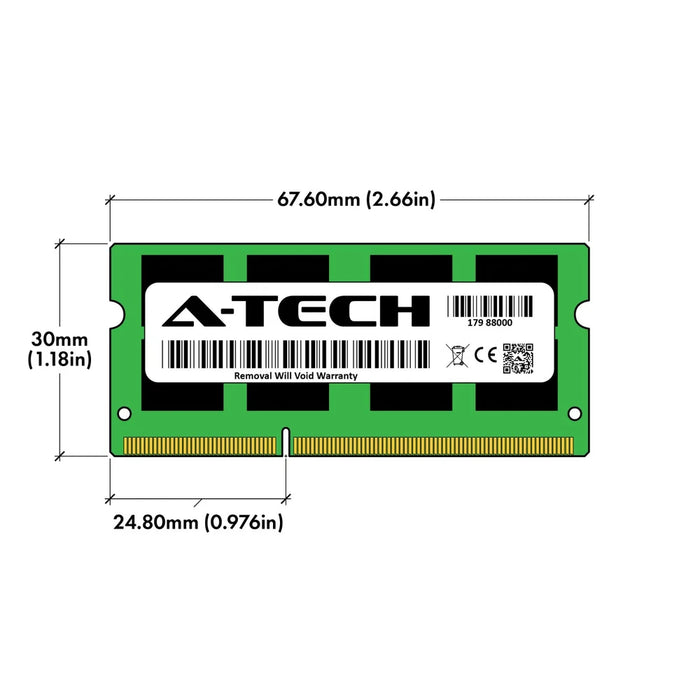 New 8GB 2 x 4GB PC3-8500 Laptop SODIMM DDR3 1066 MHz 204-Pin Memory - LaptopParts.ca