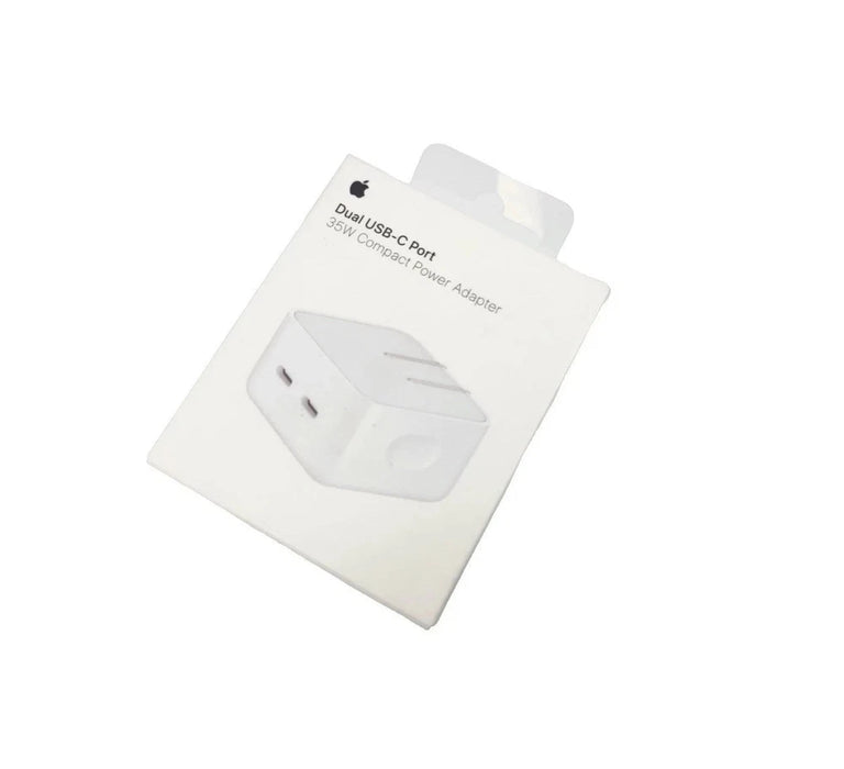 New Genuine Apple 35W Dual USB-C Port Compact Power Adapter MNWM3AM/A A2571