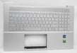 New HP 17-CR Series Palmrest Top Cover With Canadian Bilingual Keyboard N13556-DB1 - LaptopParts.ca