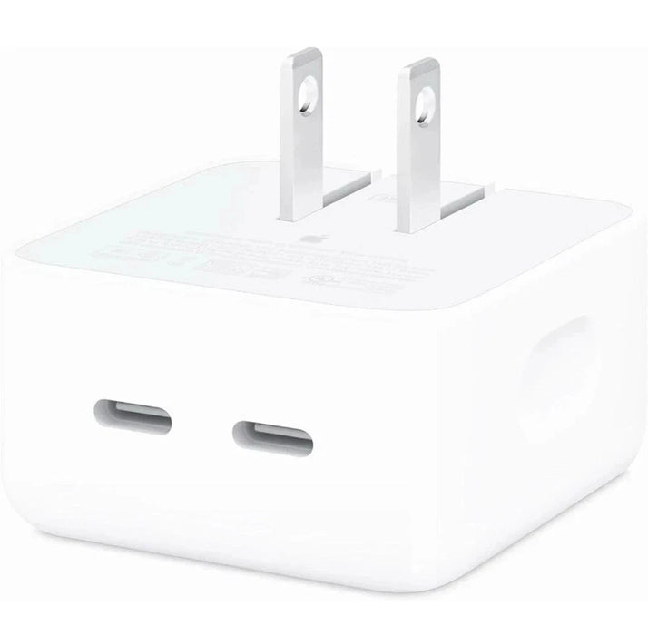New Genuine Apple 35W Dual USB-C Port Compact Power Adapter MNWM3AM/A A2571