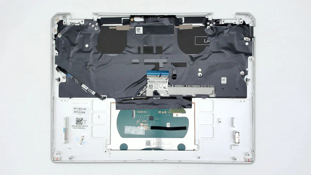 New HP Spectre 14-EF Series Pallmrest with US Englis Keyboard Silver N12208-001 - LaptopParts.ca