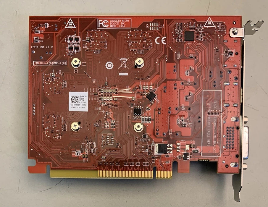 New AMD Radeon RX 560 2GB GDDR5 Graphic Video Card 019XDP 19XDP - LaptopParts.ca