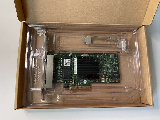 New Intel I350T4 I350-T4 Quad Port RJ-45 Ethernet Server Adapter Dell THGMP K9CR1 - LaptopParts.ca