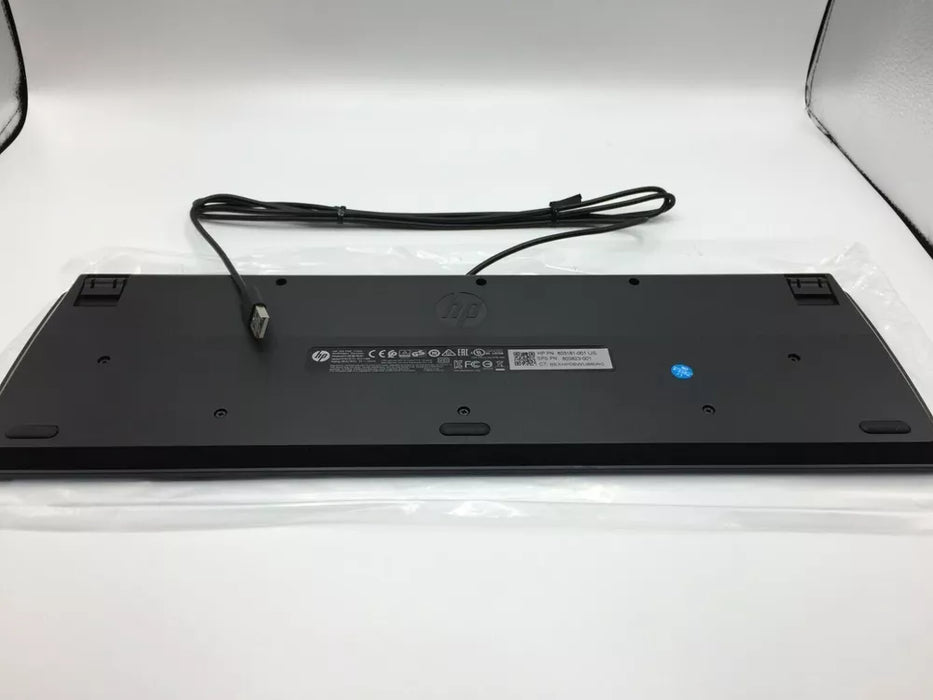 New Genuine HP USB Bus Slim Keyboard Mouse Mousepad Kit T4E63AA - LaptopParts.ca