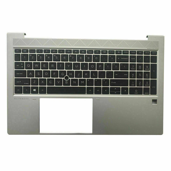 New HP EliteBook 755 850 G7 Palmrest With Backlit Keyboard M07491-001 - LaptopParts.ca