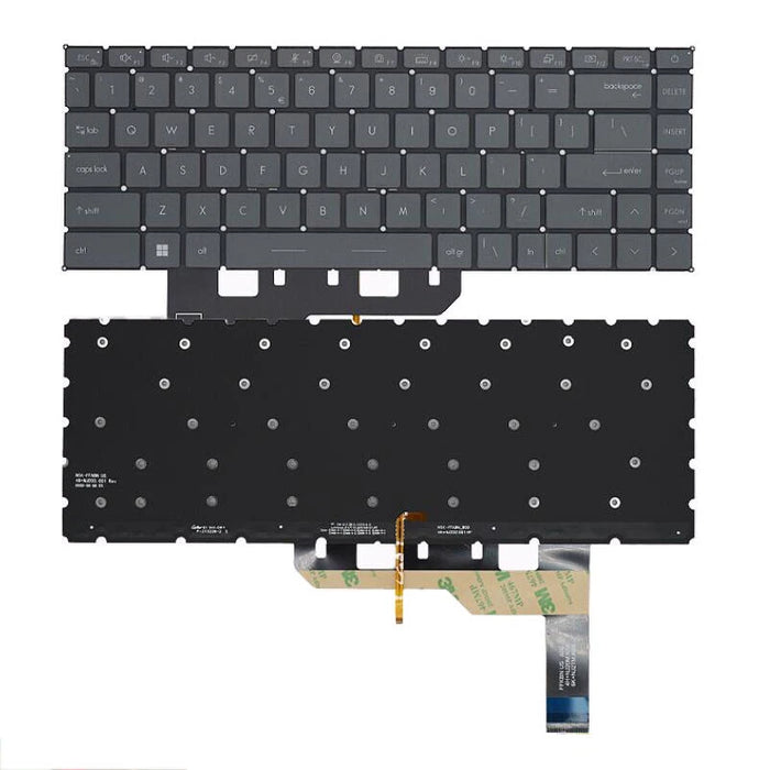 New MSI Modern 14 15 MS-14D3 14D2 14D1 MS-14DK MS-1551 Backlit US English Keyboard - LaptopParts.ca