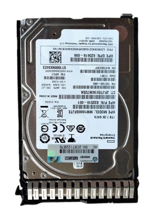 New HP 1TB 6G SATA 7.2K 2.5 SC MDL HDD G8/G9 655710-B21 656108-001 MM1000GBKAL
