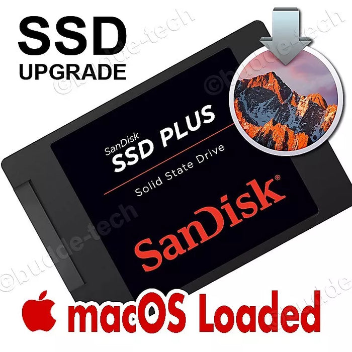 New Macbook Pro 2010 2011 2012 High Sierra 10.13 SSD Drive 500GB 2.5”