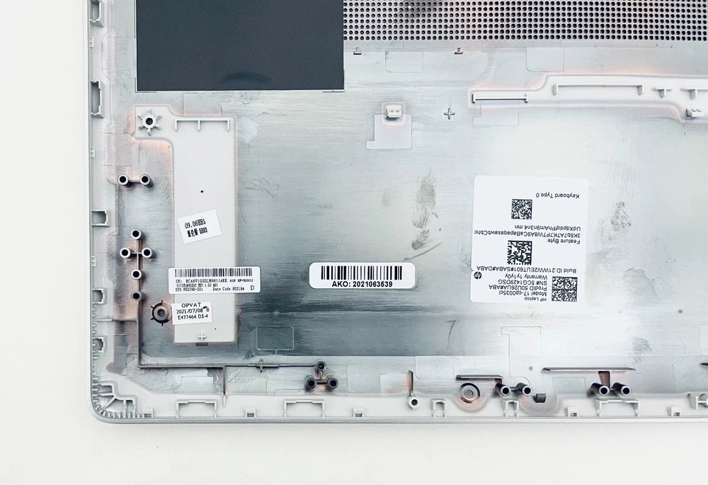 New HP 17-CN 17T-CN 17-Cn0010Nr Series Bottom Base Cover Natural Silver M50396-001