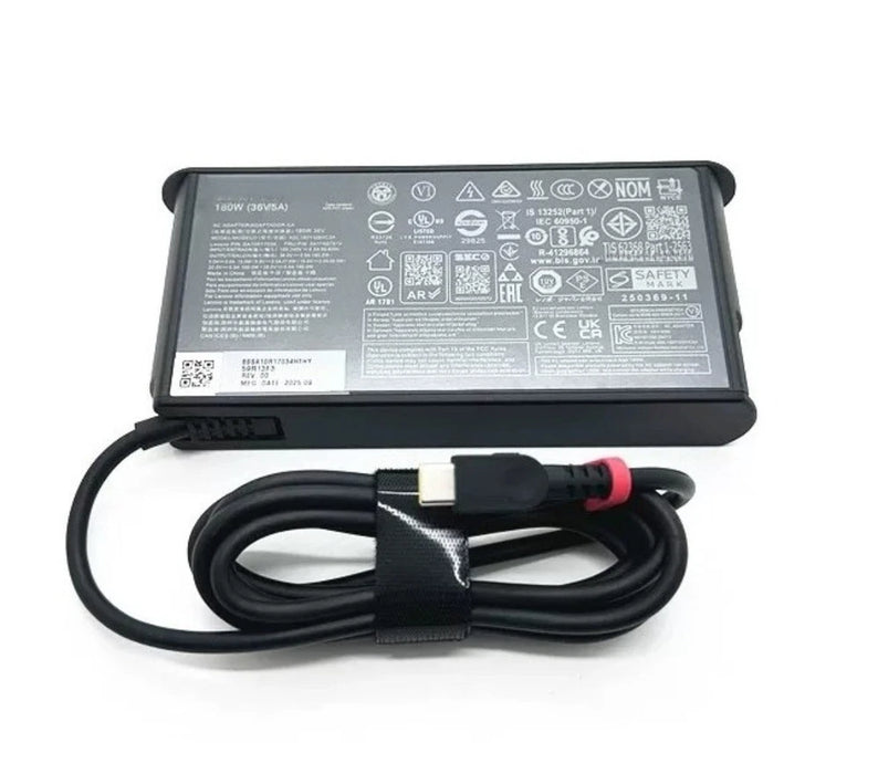 New Genuine Lenovo 180W 36V 5A USB-C Charger TYPE C Adapter ADL180YGSHC3A 5A11K67874 5A11K67872