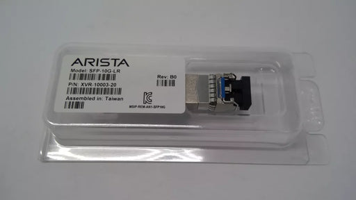 New Genuine Arista SFP-10G-LR - 10GBASE-LR  XVR-10003-20 Transceiver - LaptopParts.ca