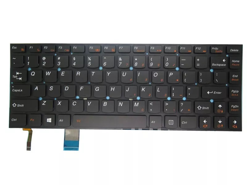 New Lenovo V4400 V4400U English US Backlit Keyboard 9Z.N7GBC.M01 25210981 - LaptopParts.ca