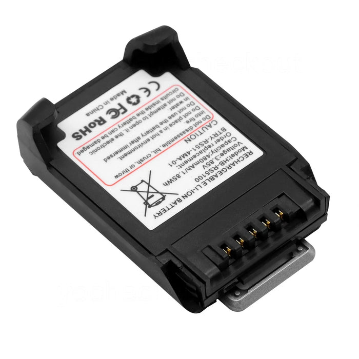 New Zebra RS51 RS5100 2D Bluetooth Ring Scanner Replacment Battery BTRY-RS51-7MA01 BT-000397 BT-000398