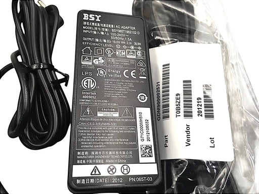 New Dynabook BSY065T1902102 D 2.1A 39.9W 19 V PS0105UA1ACA AC Adapter - LaptopParts.ca