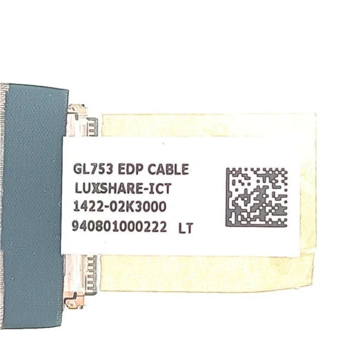 New ASUS GL753 GL753V GL753VD GL753VE FX73V FX73VD ZX73V GL753VD-DS71 GL753VE-IS74 GL753VE-DS74 GL753VE-BS71 EDP LCD Cable 1422-02K3000 - LaptopParts.ca