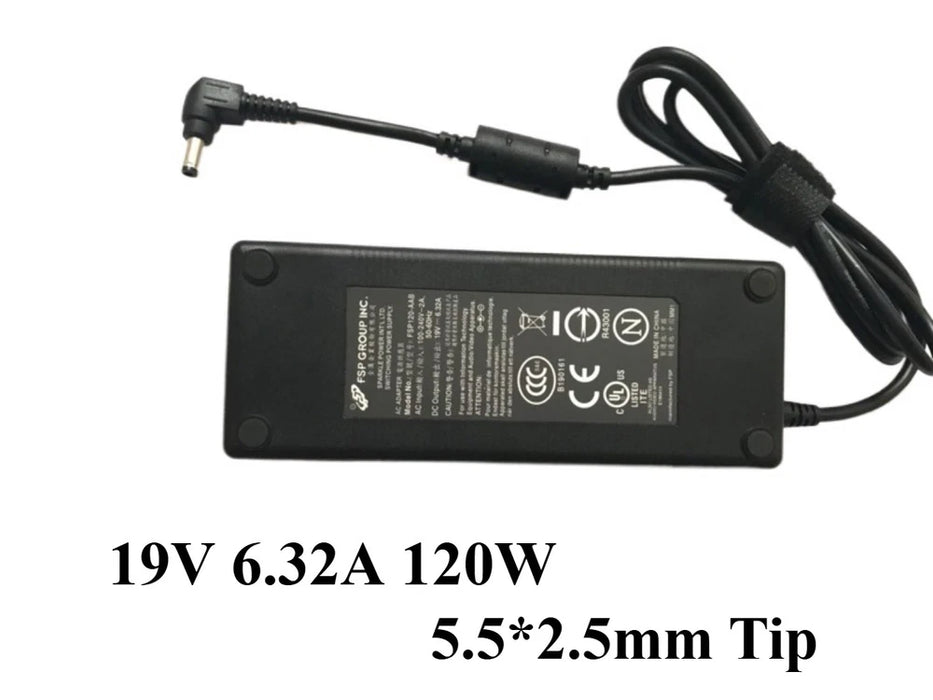 New Genuine FSP 120W 19V 6.32A AC Adapter 5.5*2.5mm FSP120-AAB