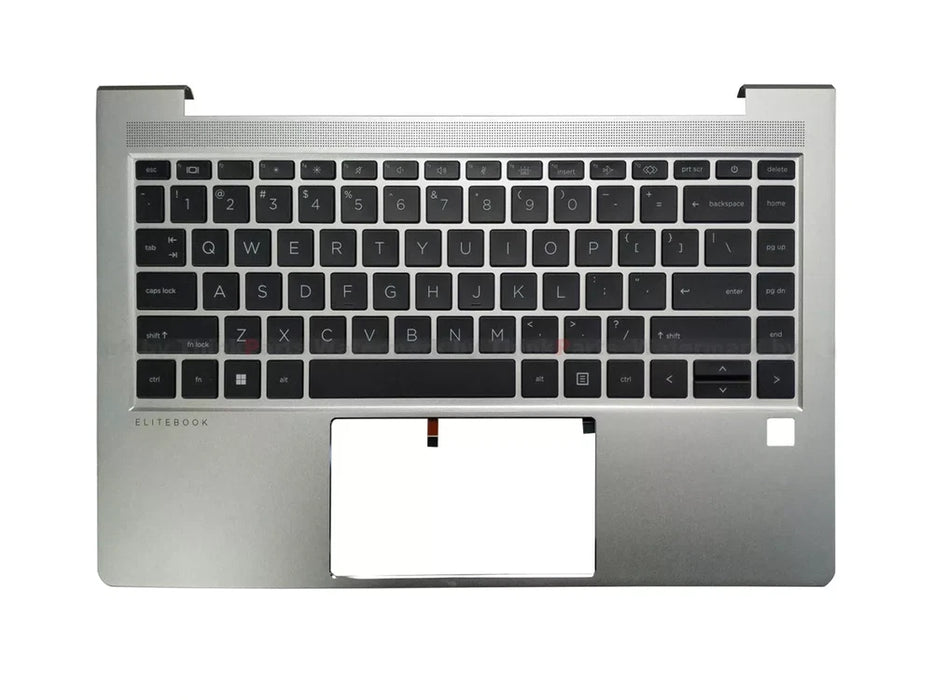 New HP EliteBook 640 G10 Palmrest with US English Backlit Keyboard
