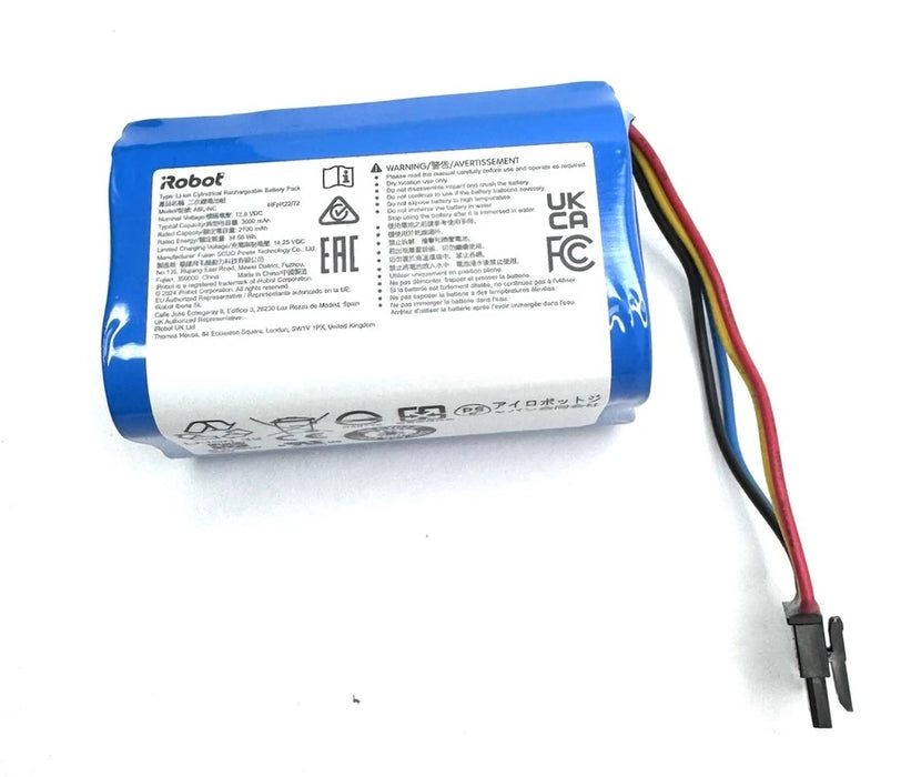 New Genuine iRobot Roomba 104 105 Combo Robot Vacuum Mop Battery ABL-NC 3000mAh