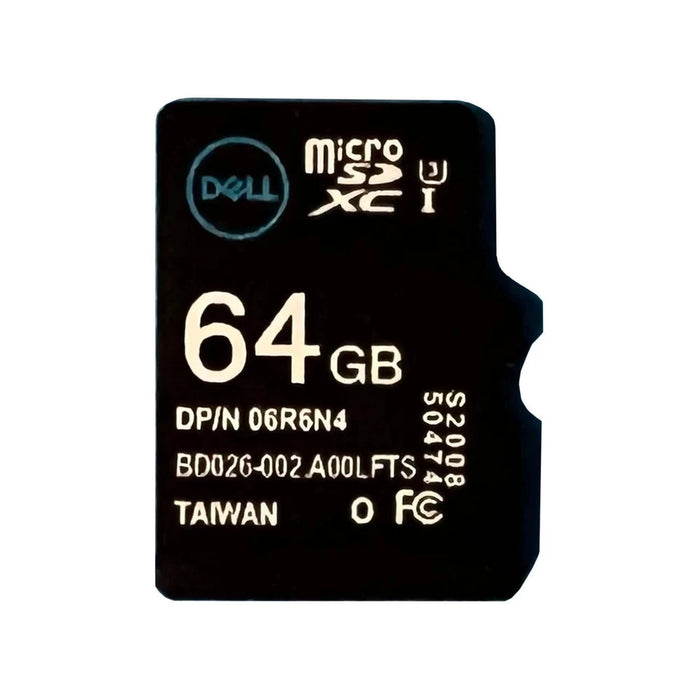 New Genuine Dell 64GB Class 10 MicroSDXC Memory Card 6R6N4 7XDNW