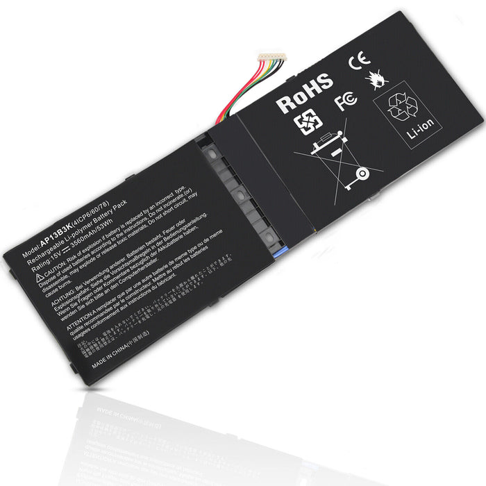 New Compatible Acer Aspire V7-482 V7-482P V7-482PG Ultrabook Battery 53WH