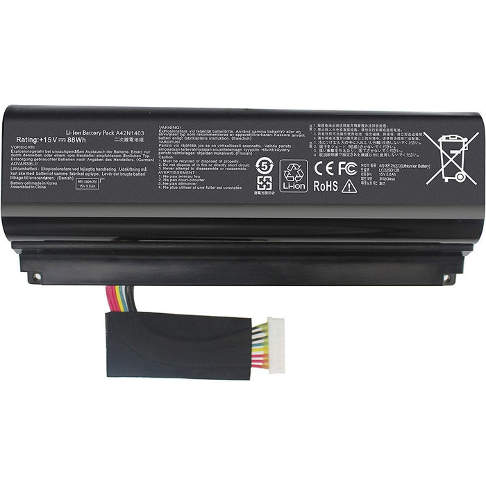 New Compatible Asus G751 G751J G751JM G751JY Battery 88WH