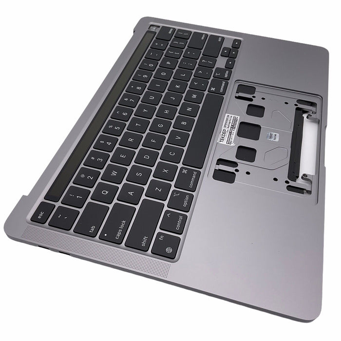 Apple MacBook A2338 Pro M1 2020 Gray Palmrest Top Case Keyboard With Touch Bar Grade A 661-18432