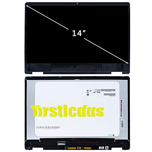 New HP LCD Touch Screen For HP Pavilion x360 14-DH1008CA 14-DH2051WM 14-DH0013NR FHD L51119-001 NV140FHM-N4K