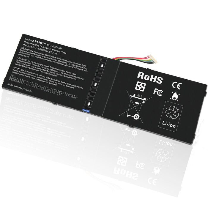 New Compatible Acer Aspire V5-473 V5-473G V5-473P V5-473PG Ultrabook Battery 53WH - LaptopParts.ca