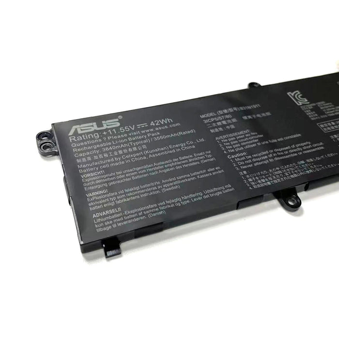 New Genuine Asus 0B200-03580300 B31N1911 C31N1911 Battery 42WH
