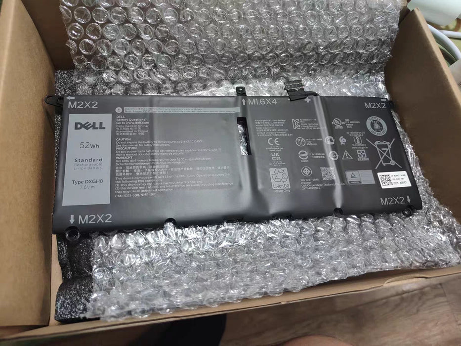 New Genuine Dell DXGH8 0DXGH8 H754V G8VCF 0H754V P82G Battery 52Wh