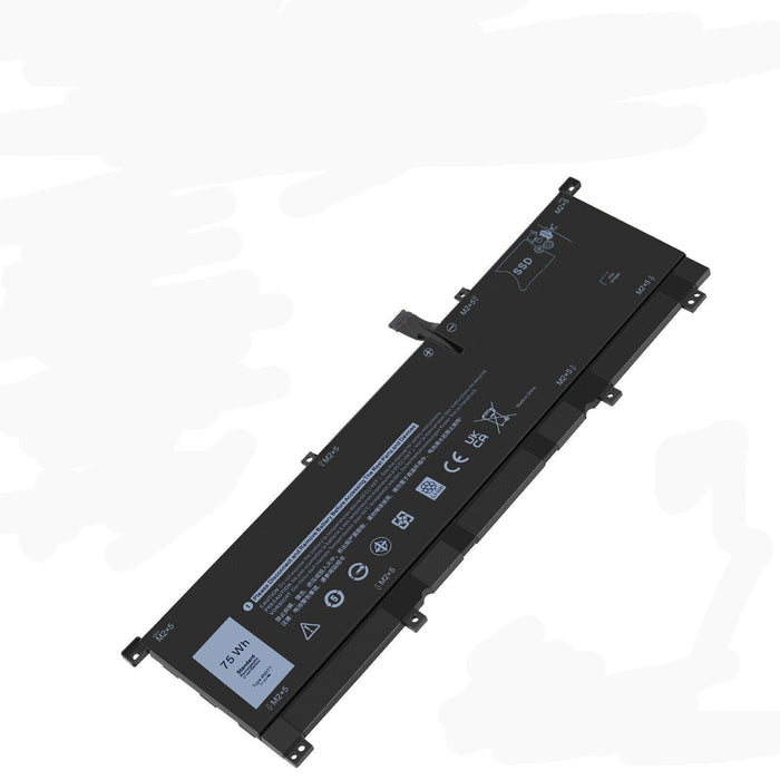 New Compatible Dell Precision 5530 2-in-1 Battery 75WH