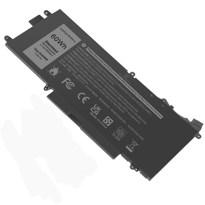 New Compatible Dell Latitude 5289 2-In-1 Battery 60WH