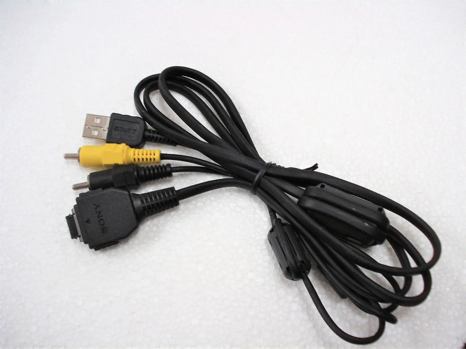 New Genuine SONY DSC-W50 W55 W80 W90 W100 W300 T10 VMC-MD1 USB A/V Cable