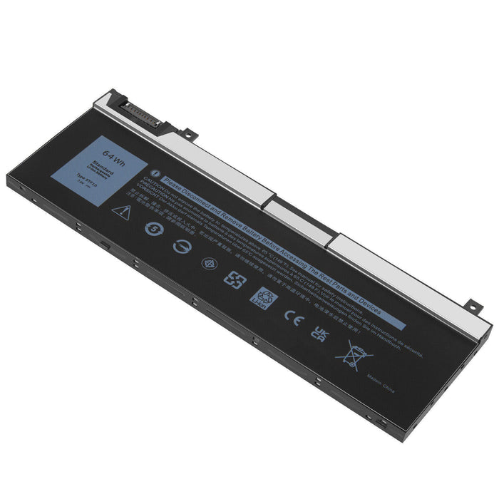 New Compatible Dell Precision 05TF10 5TF10 GHXKY RY3F9 Battery 64WH