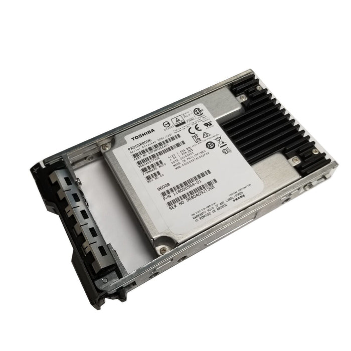 New TOSHIBA 960GB eMLC SAS 2.5" 12Gb/s Solid State Drive With Tray PX05SRB096